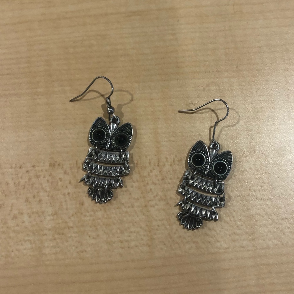 owl earrings